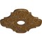Ekena Millwork Peralta Ceiling Medallion (Canopies up to 4 5/8"), 17 3/4"OD x 3 1/8"ID x 1"P, Smokey Topaz Crackle CM17PESTC - alternate 4